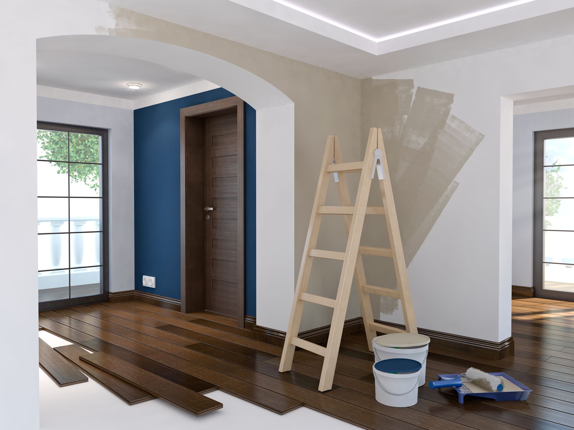 Chantier de rénovation complète réalisé en Haute-Garonne